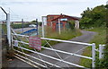 Entrance gate to Sea Cadets site, Shirehampton, Bristol