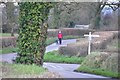 Mid Devon : Country Road at Durleymoor Cross