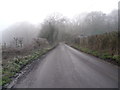 Hartley Bottom Road looking towards Cuckolds Corner