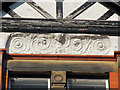 Pargetting on Towles Buildings in Lord Street, Southport