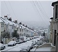 Snow in Bonchurch Road -Jan 2013