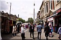 Street market by Whitechapel Station