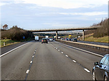 SP3060 : Northbound M40, Hareway Lane Bridge by David Dixon