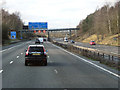SP1570 : Northbound M40, start of variable speed limit by David Dixon