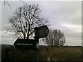 Signposts for the Oxfordshire Way at Shipton-under-Wychwood