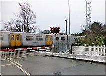 SD2906 : Level Crossing Queens Road by Rude Health 
