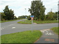 National Cycle Network route 8 crosses Hay Road, Talgarth