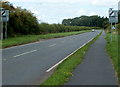 End of the 30mph zone beyond Talgarth