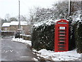 Hardington Mandeville: phone box at Hardington Moor