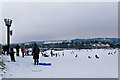 TQ2549 : Priory Park in snow by Ian Capper