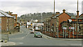 Site of Chesterfield Central station, along Brimington Road from Malkin Street, 1989