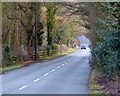 B5330 descending towards Benscliffe Crossroads