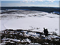 SE8793 : Snowed moorland south of Blakey Topping by Trevor Littlewood