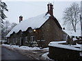 Evershot: Tess Cottage in snow