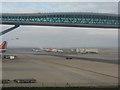 TQ2741 : Gatwick Airport North Terminal bridge by M J Richardson
