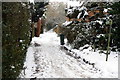 Footpath to Adstock Manor