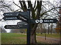 TQ2680 : Hyde Park fingerpost by Oxfordian Kissuth