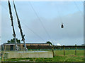 Maintenance cradle at Dover TV Transmitting Station