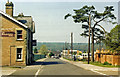 Cinderford, 1987: view eastward on Station Road by Railway Arms