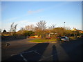 Bell Lane turning circle, Tile Cross