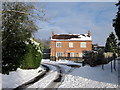 Cottage Farm Lane in the Snow