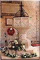 St Mary, Marshfield - Font