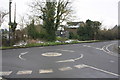 Mini roundabout at High Street/Sutton Road junction