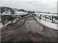 Lane with potholes, Radergan