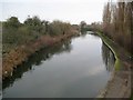 TQ1281 : Grand Union Canal (Paddington Arm): Reach in Southall by Nigel Cox