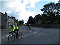 Sunday Cyclists ... turn off Main Street onto Barrow Field Lane, Wentworth, near Rotherham - 1