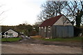 Raithby: old wooden shed