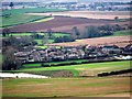 Arreton, from Mersley Down, IOW