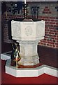 St Mark, Woolston - Font