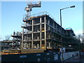 Construction site on Old Kent Road, Bermondsey