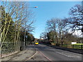 View along Dulwich Common from outside the entrance to Dulwich Park