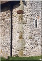 SU1518 : St Mary, Braemore - Stonework by John Salmon