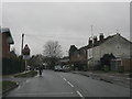 Alstone Lane approaching the level crossing