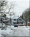 Buckingham Road in the snow, Penn, Wolverhampton