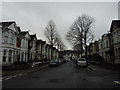 Looking south-southwest down Clovelly Road