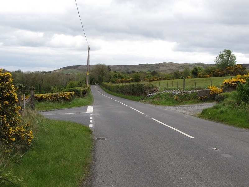 The B180 (Bryansford Road) at its... © Eric Jones :: Geograph Ireland