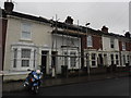 Scaffolding on a house in Teddington Road