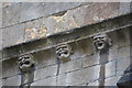 SK9136 : Stone Faces, St Wulfram's church, Grantham by Julian P Guffogg