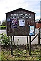 SO8190 : Bobbington Parish Council noticeboard, Six Ashes Road, Bobbington by P L Chadwick