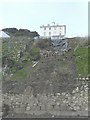 TR2035 : Landslip below East Cliff House by John Baker