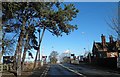 Railway crossing ahead in Great Coates