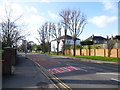 Coombe Lane West looking towards Orchard Rise