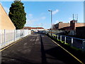 Lane from allotments to Doncaster Road, Southmead, Bristol