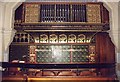 All Saints, Hordle - Organ