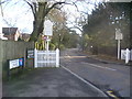 TQ2070 : Entrance to The Coombe Estate by Marathon