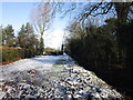 A path across Springhead Park Golf Course